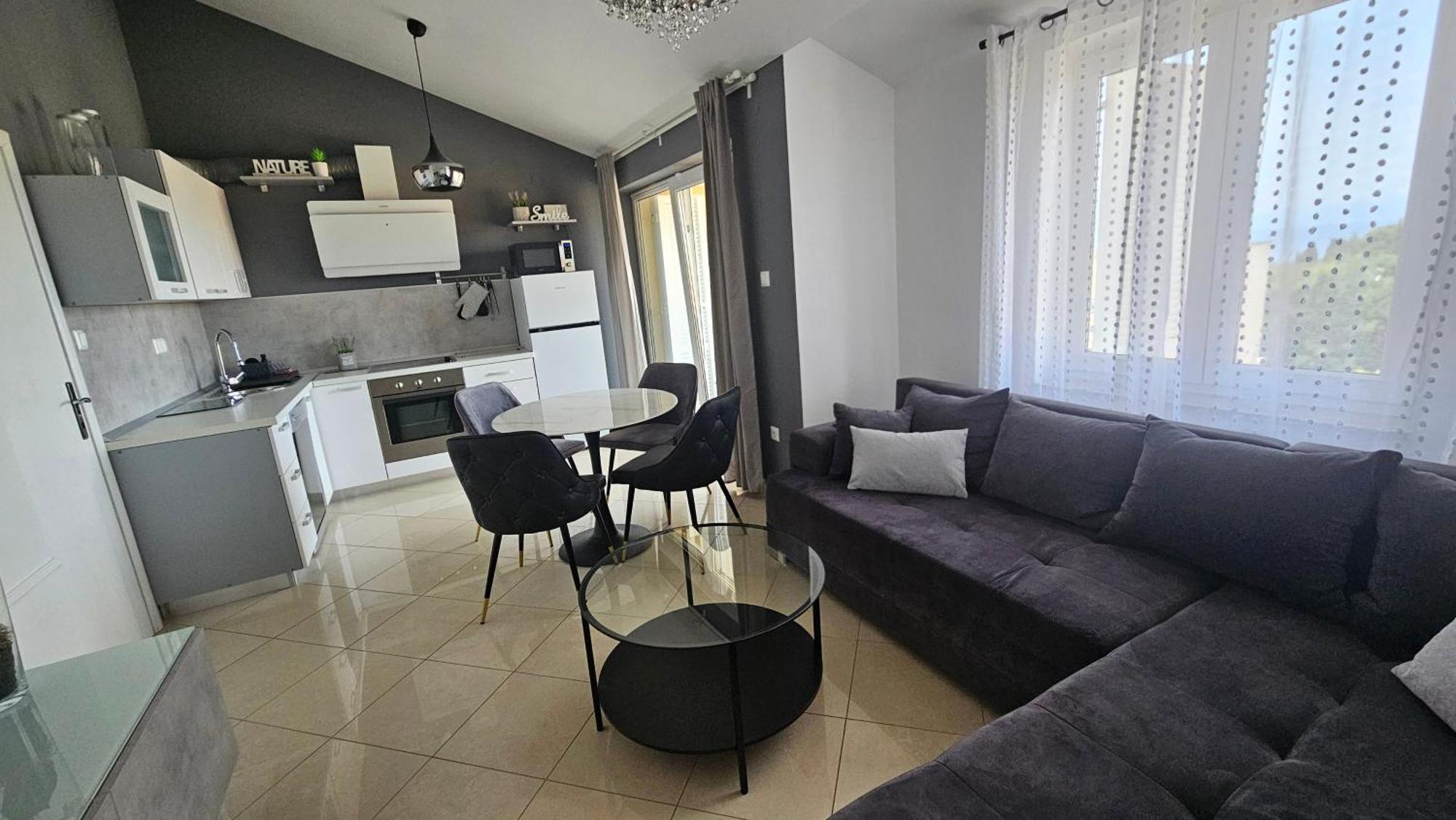 Apartman Moris Малинска Экстерьер фото