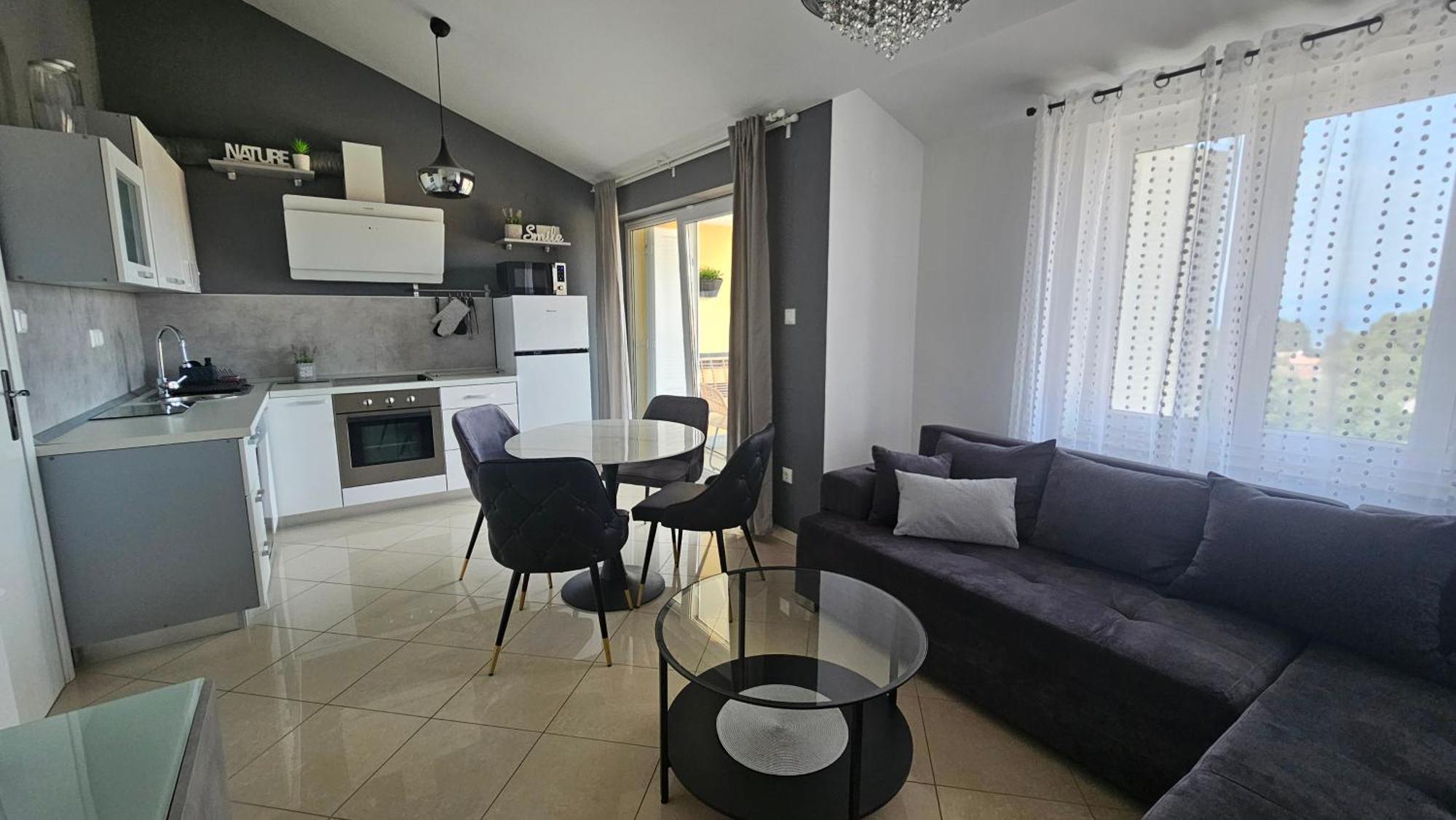 Apartman Moris Малинска Экстерьер фото